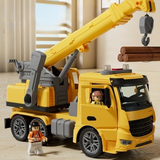 Kraanwagen Speelgoed met Licht & Geluid – Beweegbare Arm voor Bouwplaats Rollenspellen