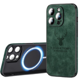 Luxe Hirschleder iPhone Hoes - Veltro