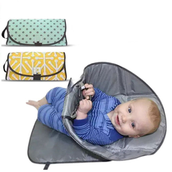 3-in-1 Verschoonmat voor baby's met Speelgoedbevestiging – VerschoonPlus (1 kopen, 1 gratis)