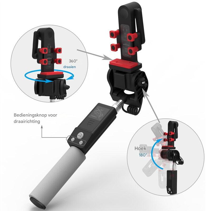 Bluetooth Selfie-Stick met 360° Rotatie – SpinShot