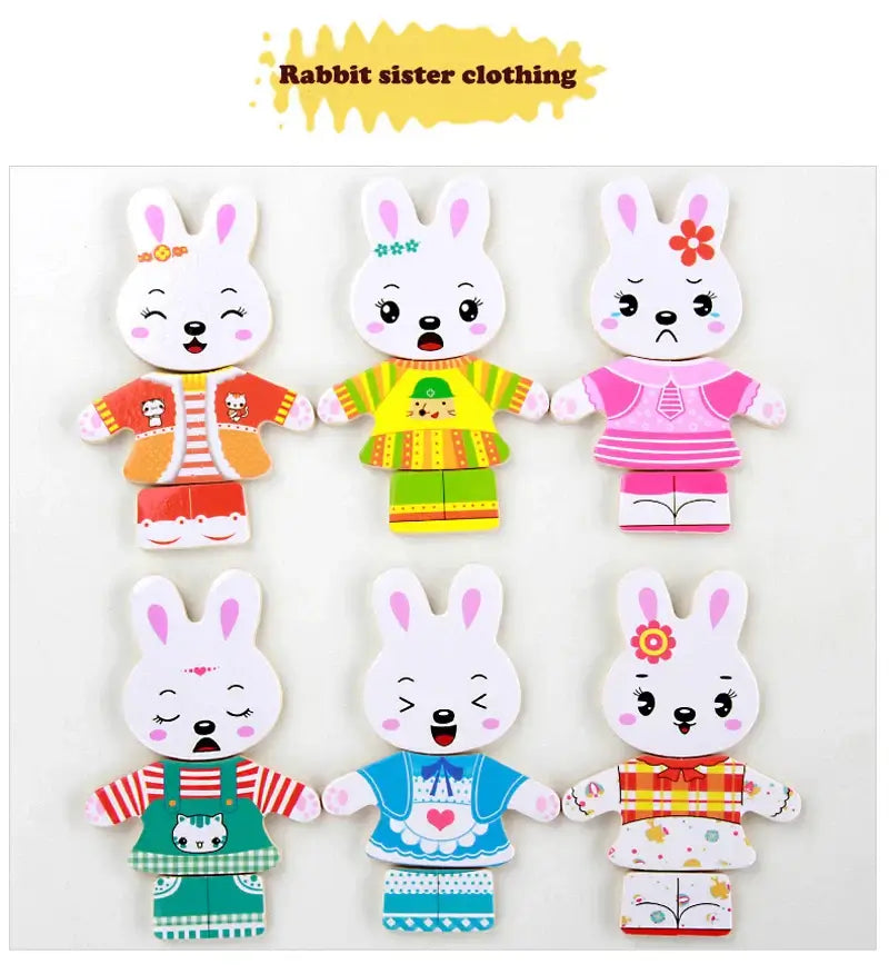 Educatieve dieren puzzelset – Voor creatief en leerzaam aankleden