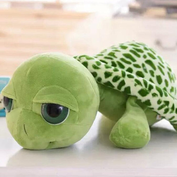 Zachte pluche schildpad knuffel met realistisch ontwerp – Knuffelpanzli