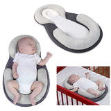 Ergonomisch draagbaar babybed met hoofdkussen tegen plat hoofd – Slaapcocon