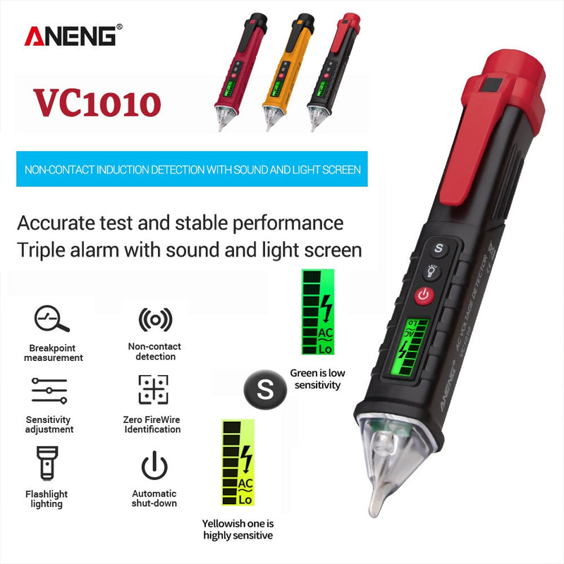 Digitale AC DC Spanningsdetector Tester Pen