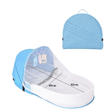 Vouwbaar & draagbaar babynest met muskietennet – Slaapinsel Cosina