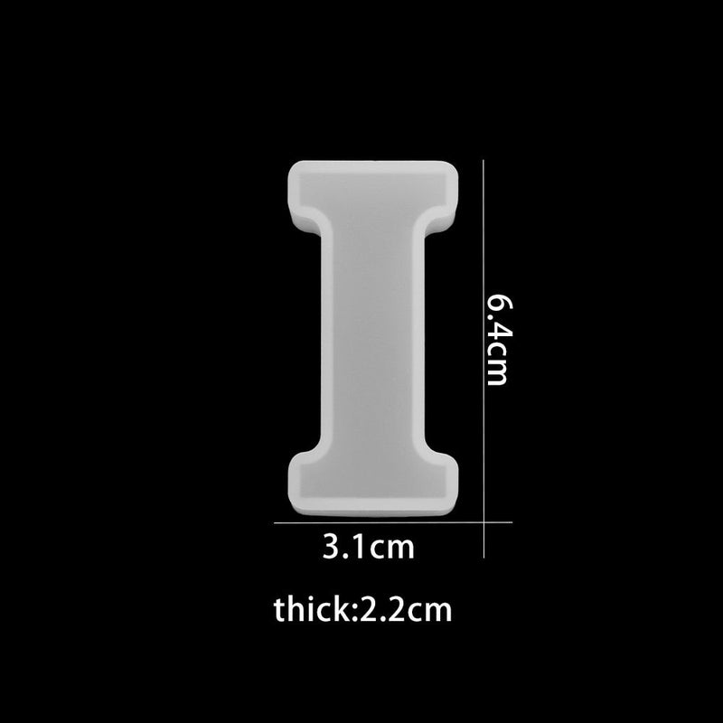 3D Siliconenmal voor het gieten van chocoladeletters – Bakplezier (1+1 Gratis)
