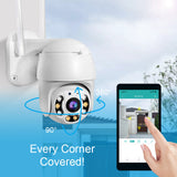 Draadloze Buitenbewakingscamera met WiFi – SecureView 360