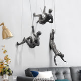 Bergbeklimmer-Wandsculptuur – PeakFigures