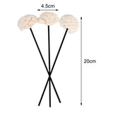 3x Bloemen Geurstokjes Rattan | Geur Diffuser Navulling | Vuurloze Aroma Decoratie Voor Thuis