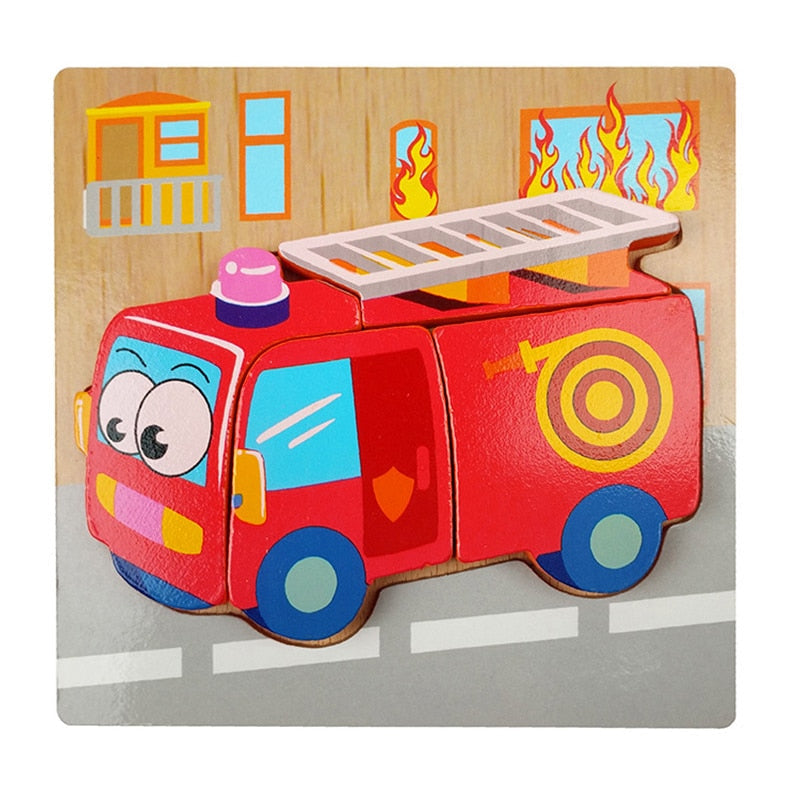 Montessori Leerpuzzel van Hout – KleurenPlezier (1+1 Gratis)