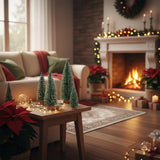 FROSTYFIR – Sneeuwbedekte Mini-Kerstboom voor Tafel- & Kamerversiering