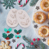 FESTILEAF – Kerstvormen voor bladeren & klokken ter decoratie van taarten, koekjes & cupcakes