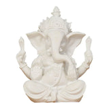Heimdecoratie Natuur Zandsteen Indische Ganesha Beeld Religieuze Hindoe Olifantengod Standbeelden Fengshui Olifantenkop Boeddha