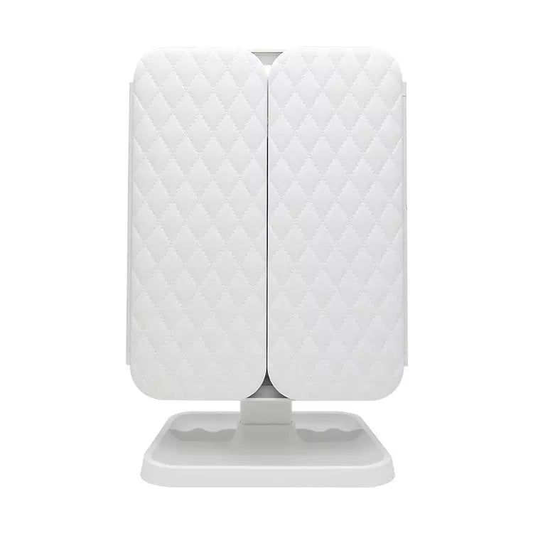 Lumière Make-up Spiegel met LED Verlichting – Verstelbare Vergroting en Stijlvolle Opbergruimte