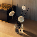 3x Bloemen Geurstokjes Rattan | Geur Diffuser Navulling | Vuurloze Aroma Decoratie Voor Thuis