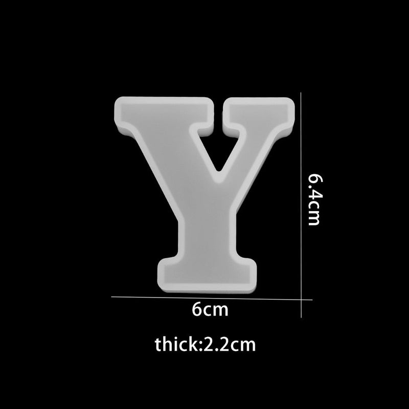 3D Siliconenmal voor het gieten van chocoladeletters – Bakplezier (1+1 Gratis)
