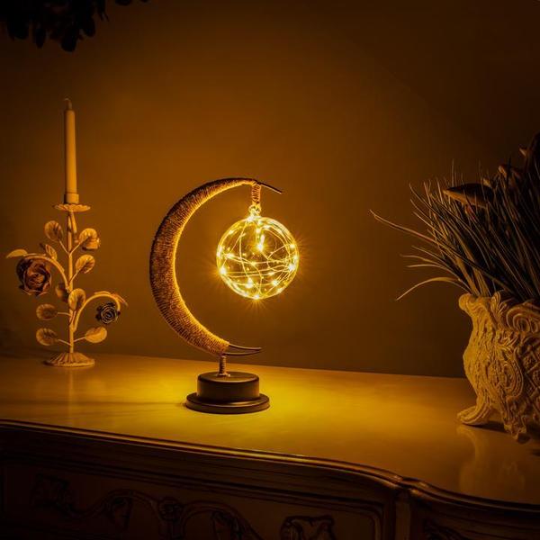 Betoverende Sfeervolle Maanlichtlamp – LunaGlow