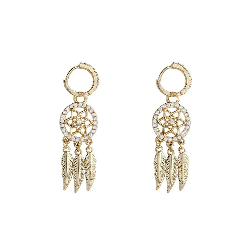 Evani️ | Elegante verfijning met 14-karaats gouden oorbellen
