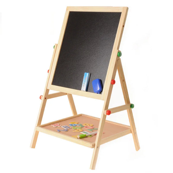 ArtMaster Dubbelzijdige Kunst-Ezel - Educatieve Avonturen voor Kleine Kunstenaars