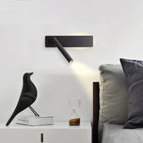 Draaibare LED-leeswandlamp voor het bed