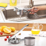 Aardappelstamper Ricer Keukenhulpmiddelen RVS Druk Modder Puree Groente Fruit Pers Maker Knoflookpers