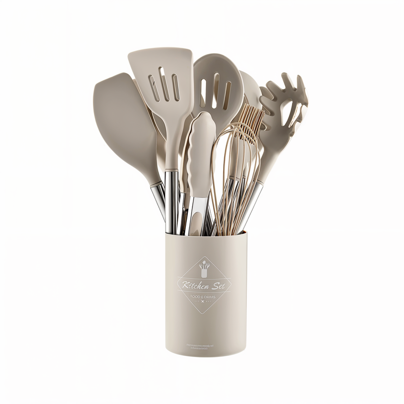 12-delig Siliconen Keukenhulpmiddelen Set – Culinara Pro