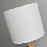 Flexibele Robot Bureau Lamp van Massief Hout – LumoBot