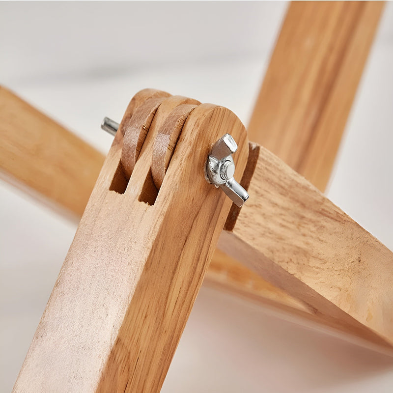 Flexibele Robot Bureau Lamp van Massief Hout – LumoBot
