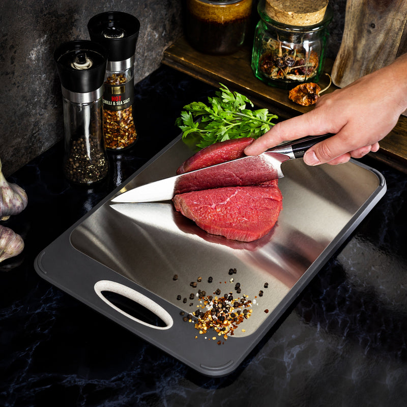 Hygiënisch RVS Snijplank - SteelSafe