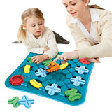 Magnetisch leer spel ter bevordering van logica en creativiteit bij kinderen