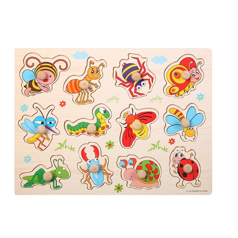 Houten Puzzels - Leerzame Speelervaring met Diverse Thema's