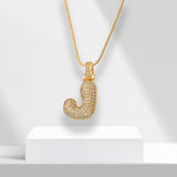 Bubble-letterketting met hanger - LuxeLette