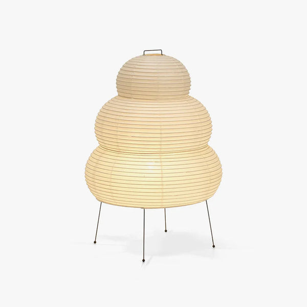 Akari Tafellamp – Japan-geïnspireerde Zacht Gloeiende Papieren Lamp