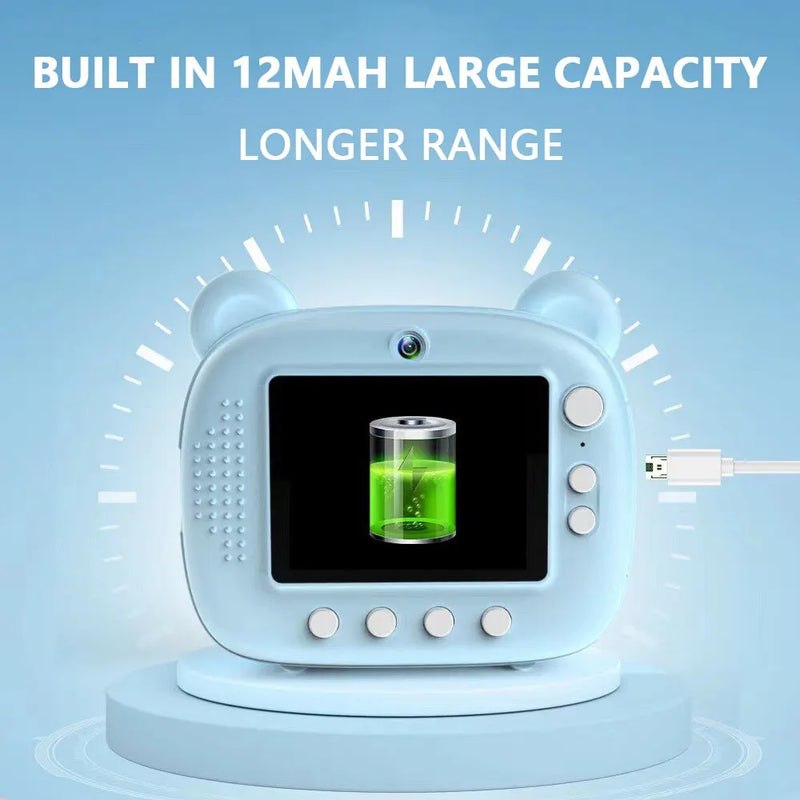 Kinder Instantcamera met Afdrukfunctie – FotoPlezier Mini