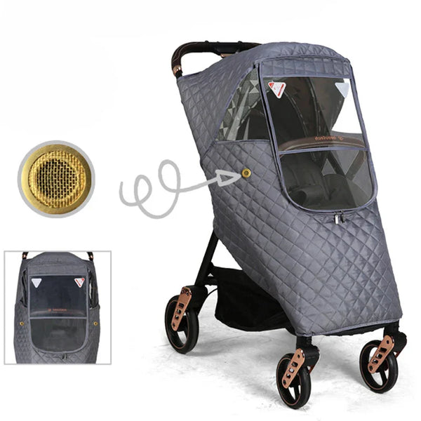 All-Season Weerbeschermingsset voor Kinderwagens – 1+1 GRATIS Actie
