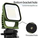 80W LED Zonne-oplaadbare Campinglamp met Magneet en Zoomfunctie