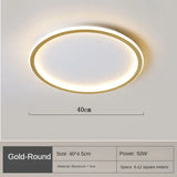 Scandinavische LED Plafondlamp – Modern, dimbaar & stijlvol voor woonkamer, eetkamer & hal
