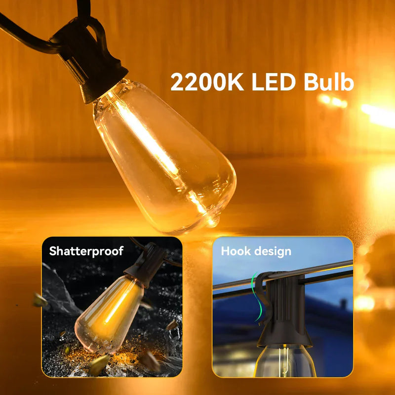 Waterdichte LED-Lichtslinger - LumiGlow