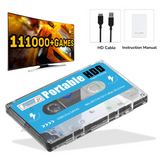 GameStation Retro Cassette | Retro gaming | Plug & play gameconsole met meer dan 100.000 spellen