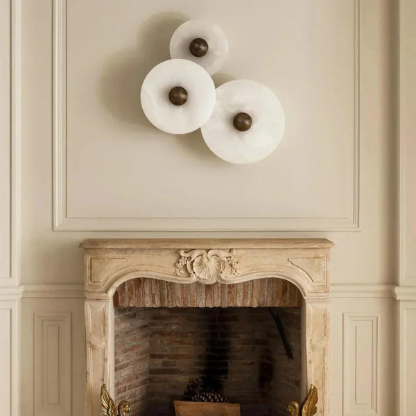 Alabaster Wandlamp – Minimalistische Luxe Verlichting | Sfeervolle Wanddecoratie
