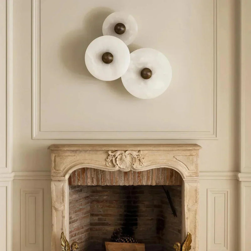 Alabaster Wandlamp – Minimalistische Luxe Verlichting | Sfeervolle Wanddecoratie
