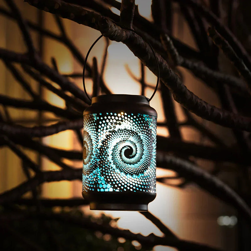 3D-Zonne-Slakkenlampen voor de Tuin