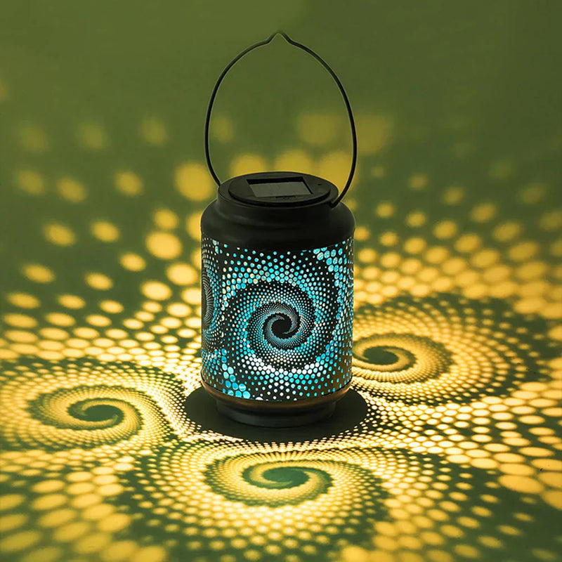 3D-Zonne-Slakkenlampen voor de Tuin