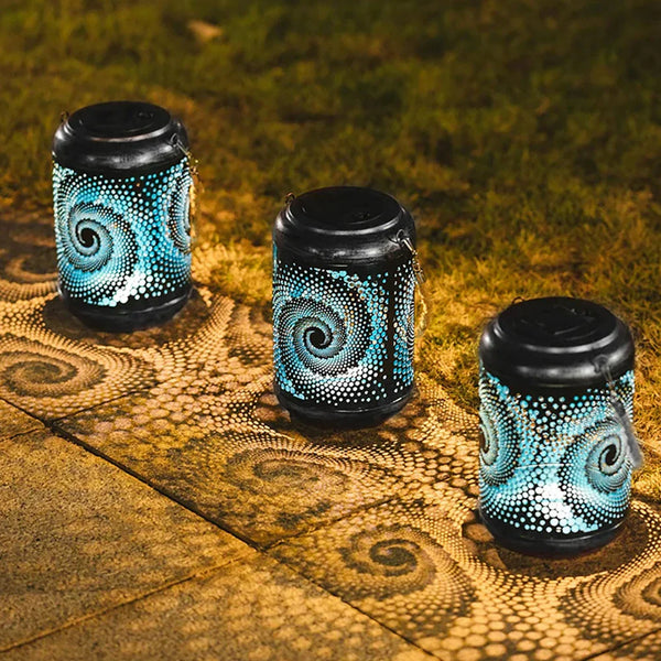 3D-Zonne-Slakkenlampen voor de Tuin