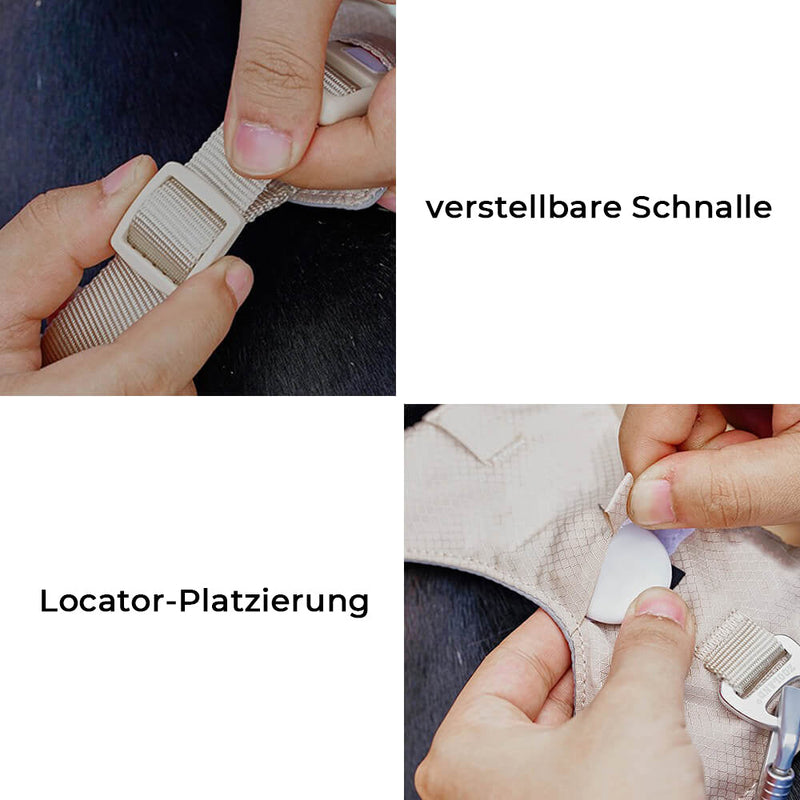 Anti-Trek Hondenharnas met Multifunctionele Leash - AquaCool