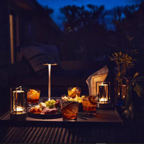Draadloze USB Oplaadbare Design Tafellamp - GlowBeam