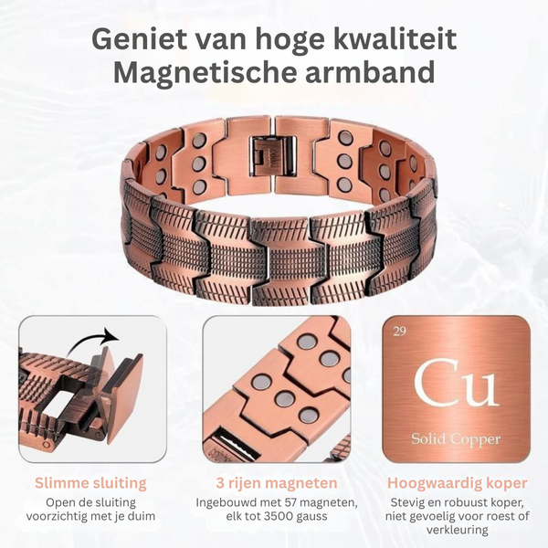VitaBand | Energie, balans en zorg om je pols in een armband die zonder woorden spreekt