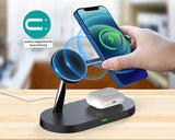 3-in-1 Draadloze Oplader - Efficiënt Opladen voor al je Apparaten