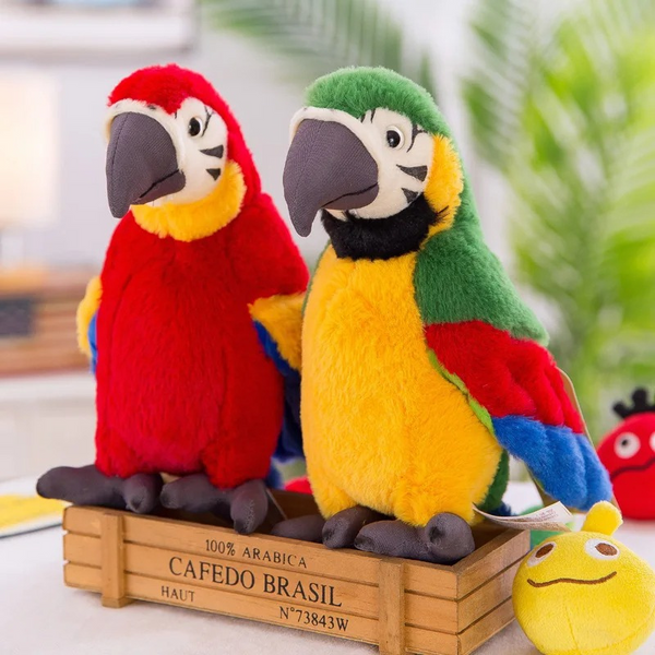 De Pratende Papegaai-Pluche - Squawkie