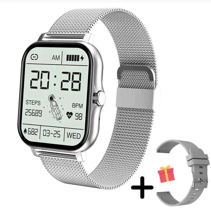 Aurelia Luxe Smartwatch – Elegant Design met Slimme Functionaliteit